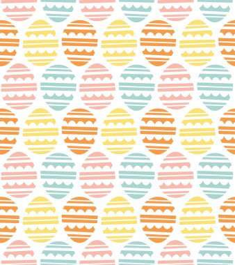 Grafik Paskalya yortusu yumurta desen