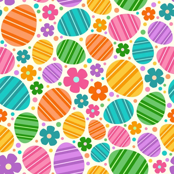 Coloridos huevos de Pascua Vector de stock