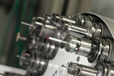 Atölye döner kafa araçları ile CNC