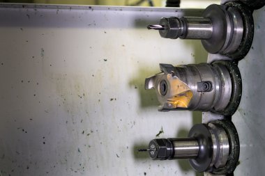 Atölye döner kafa araçları ile CNC