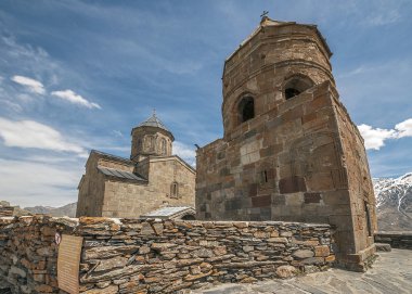 Gürcistan. Gergeti Sameba Ortodoks Kilisesi