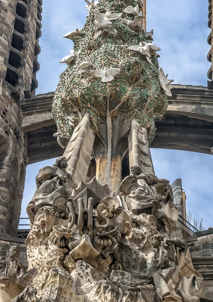 Spagna, Barselona, Sagrada Familia . — Foto Stock