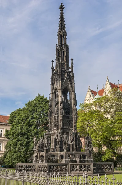 Tsjechië, Praag. Monument voor keizer Franz ik. — Stockfoto