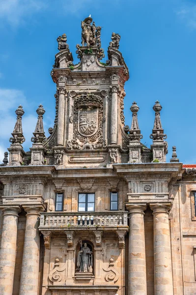 Santiago de Compostela, Espagne. Monastère de Saint Martin Pinario — Photo