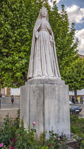 Portugal, Fatima - Statue of Virgin Mary .