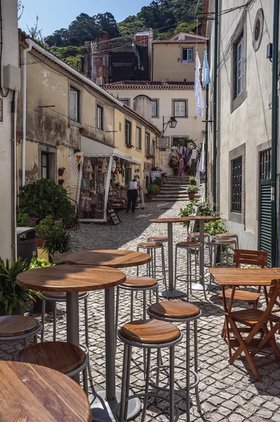 Portugal, Sintra. The architecture of the old town . — Stock Photo, Image