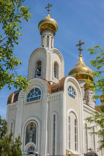 俄罗斯罗斯托夫对唐。圣迪米特里教会，大都会的 — 图库照片