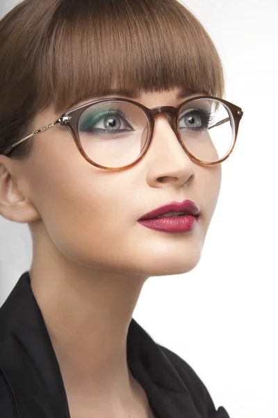 Ženy v brýlích . Stock Snímky