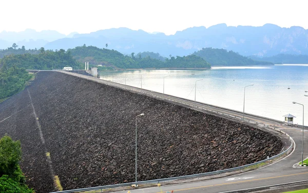 A central eléctrica, Barragem na Tailândia . — Fotografia de Stock