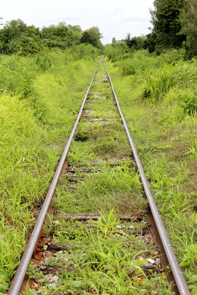 Viejas vías del tren — Foto de Stock