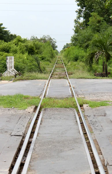 Viejas vías del tren — Foto de Stock