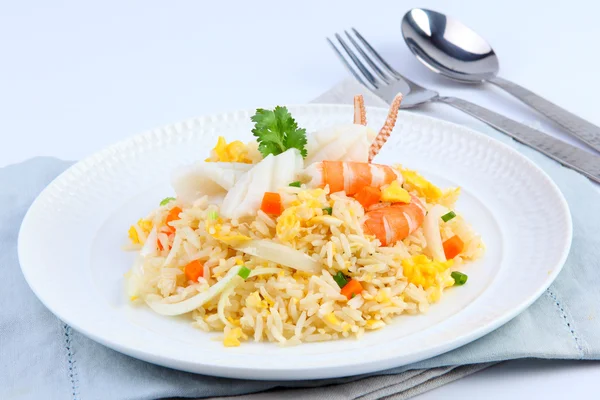 Arroz con mariscos — Foto de Stock