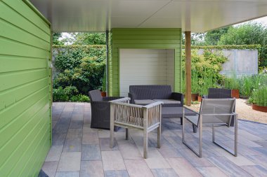 Güzel bahçe fikir.