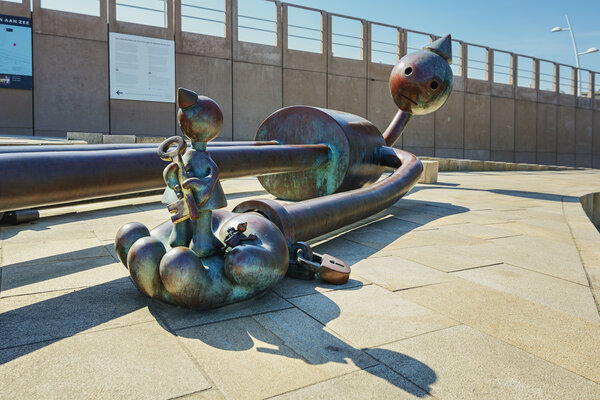 Fairytale Sculptures by the Sea at Scheveningen boulevard.