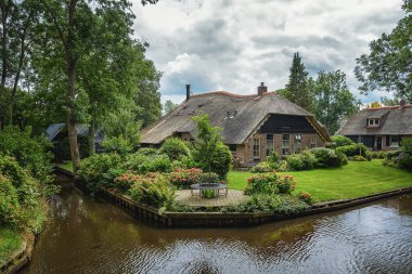 Hollandalı Venedik bilinen Giethoorn