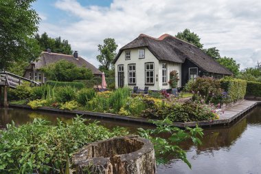 Hollandalı Venedik bilinen Giethoorn