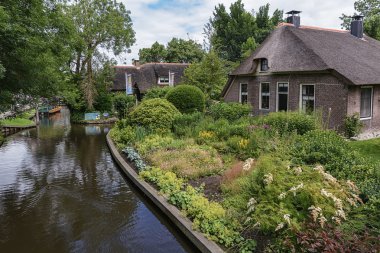Hollandalı Venedik bilinen Giethoorn