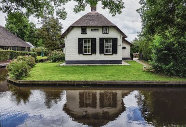 Hollandalı Venedik bilinen Giethoorn