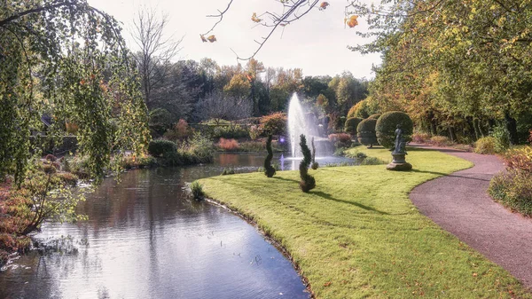 Landgraaf Netherlands October 2019 English Garden Style Park Mondo Verde — стокове фото