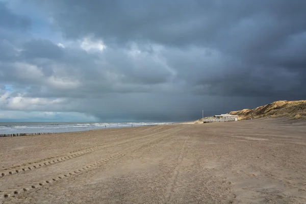 Uitzicht over de Noordzee — Stockfoto