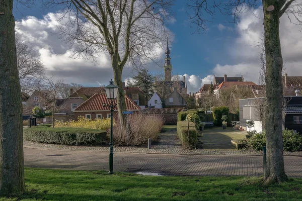 In einer kleinen Stadt — Stockfoto