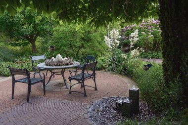 Dekorasyon rekreasyon alanı.