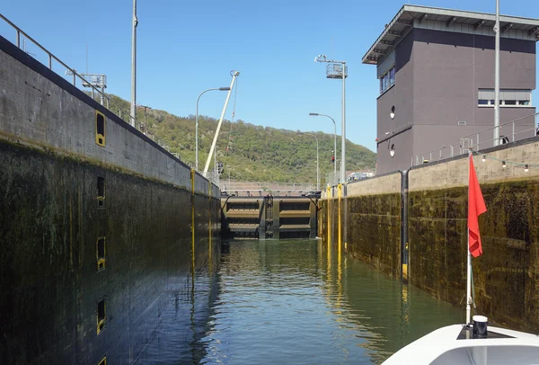 Gateway op de rivier de Moezel. — Stockfoto