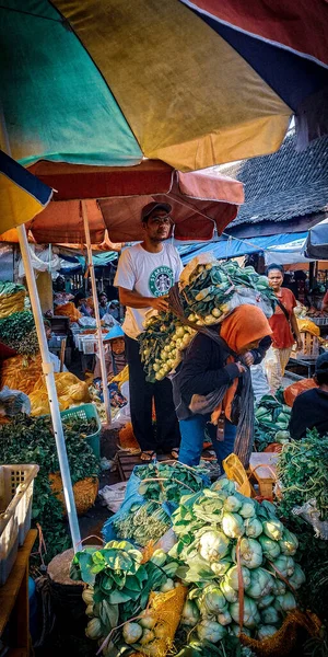 Tradisional Market Indonesia Magetan — Stock Photo, Image