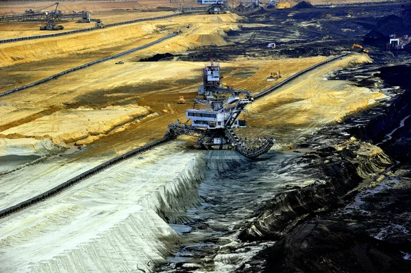 Minas de carvão — Fotografia de Stock