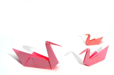 Origami kuşlar