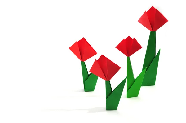 Origami Tulipán — Stock fotografie