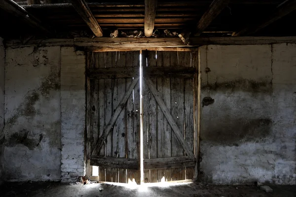 Old wooden door — Stock Photo, Image