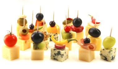 Cheese canapes