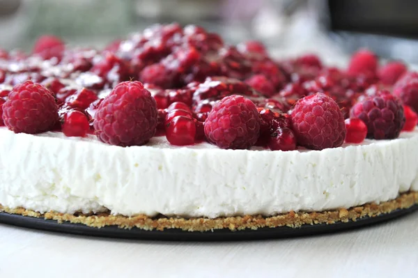 Käsekuchen — Stockfoto