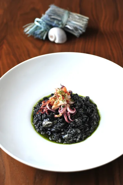 Risotto negro — Foto de Stock