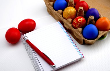 Paskalya boş tarif kitabı