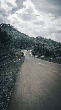 Endonezya, Cipongkor 'un çok güzel doğal manzarası