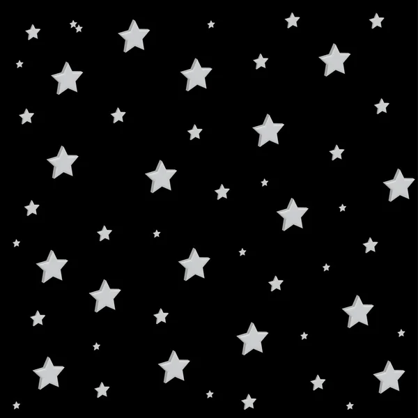 Vector Fondo Estrellas Ilustración de stock