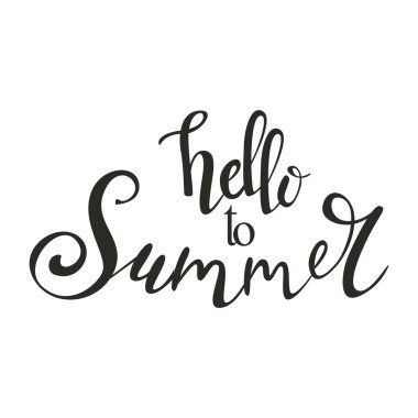 Yazı yaz teklif. Vektör el kompozisyon çizimi. Tek renkli baskı afiş. El yazısı metnini poster