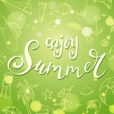 Fırça yazı yaz. El yazısı poster tasarımınız için. Vektör alıntı çizim