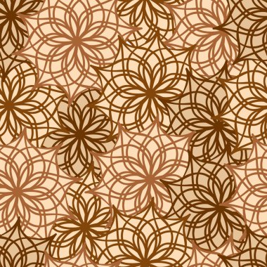 Çiçek süs ile Seamless Modeli