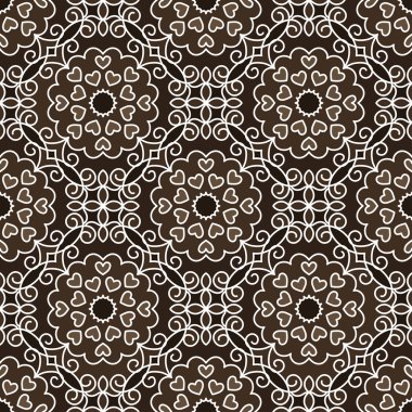 Renkli elemanları ile vektör arka plan