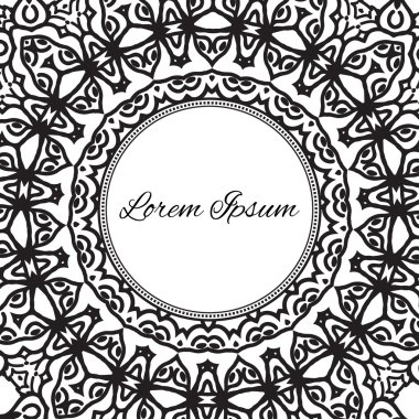 vektör arka plan. tebrik çerçeve. Dekoratif vintage öğesi. o
