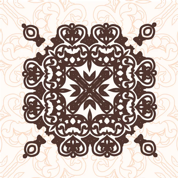 soyut tasarım öğesi. yuvarlak süsleme desen