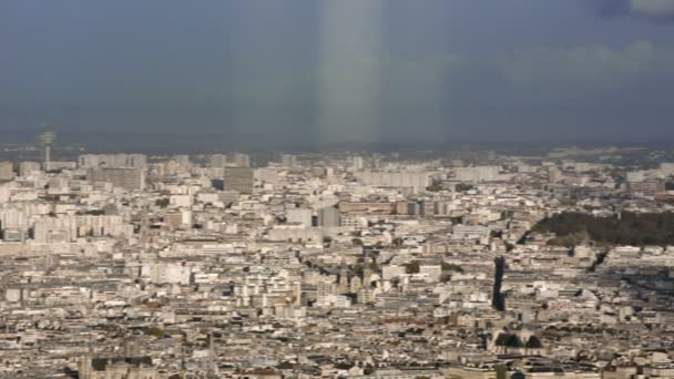 Panorama do cemitério Pere Lachaise em Paris . — Vídeo de Stock