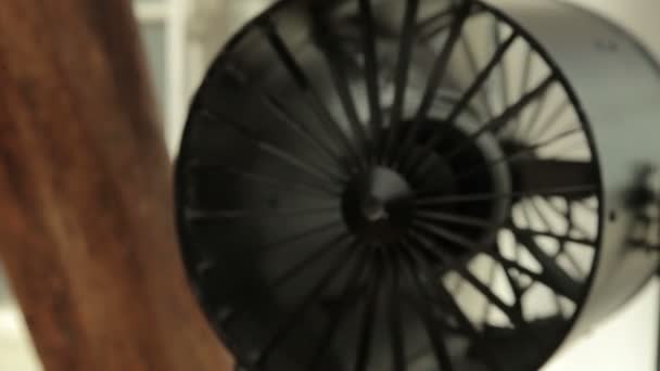 Professional cooling fan — Stock Video