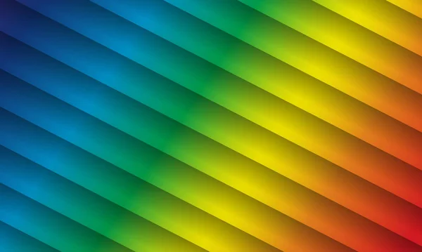 Abstracte kleurrijke achtergrond. Regenboog. Zichtbaar spectrum. Kinderachtig ontwerp template. Vector Illustratie. EPS10. Spectraal stromende golven. Design element voor technologie, wetenschap of modern concept. — Stockvector