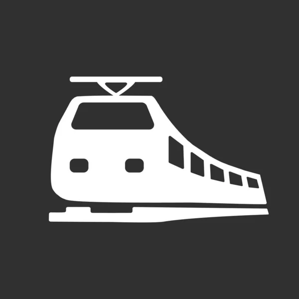 Siyah modern tren logosu karanlık arka planda izole edilmiş. Logo, etiket ve işaret için tasarım elemanları. Vektör çizimi. EPS10.