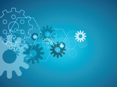 Mavi Enging abstgract vektör tasarım arka plan