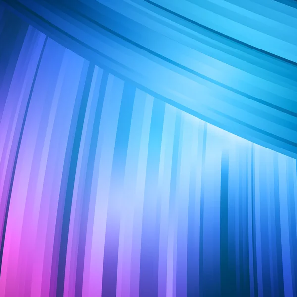 抽象的蓝色和粉红色弯曲线抽象背景 — 图库矢量图片